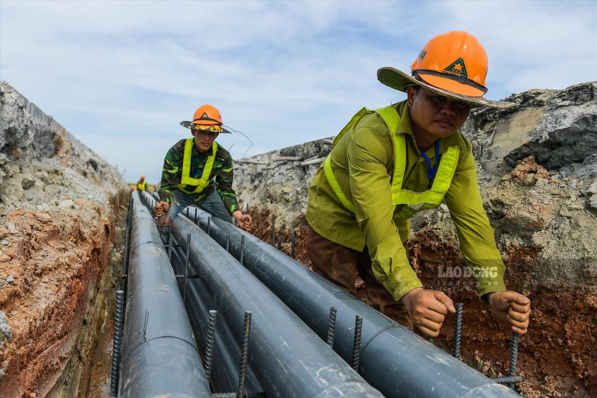 Thép Hòa Phát được lựa chọn sử dụng trong dự án cải tạo đường băng sân bay quốc tế Nội Bài