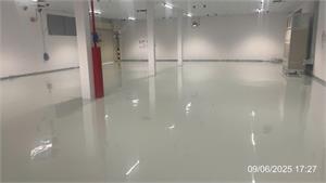 Thi công sơn epoxy cho sàn nhà kho tại MKHC